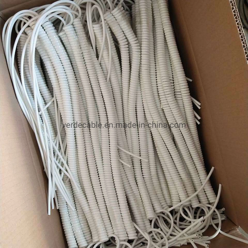 Factory Direct Sales Coil Cables PUR Silicone Spiral Coiled Power Spring Robot Cable