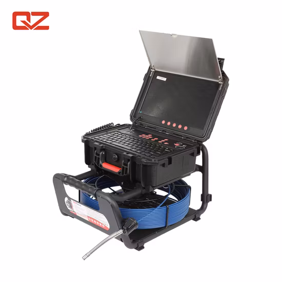 상업용 및 주거용 파이프라인용 12.8mm 배관 카메라가 장착된 50m 케이블 릴